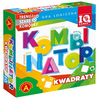 Gra logiczna ALEXANDER Kombinator Kwadraty