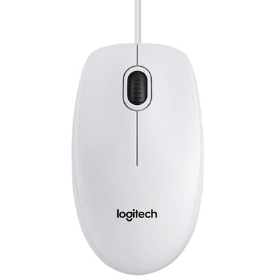 Mysz LOGITECH B100 Biały