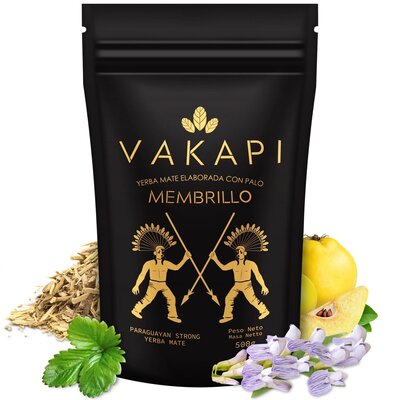 Yerba Mate VAKAPI Membrillo 500 g