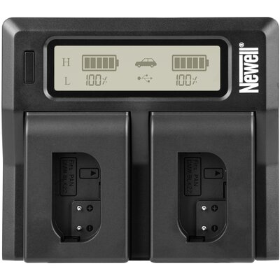 Ładowarka dwukanałowa NEWELL DC-LCD do akumulatorów Panasonic DMW-BLK22