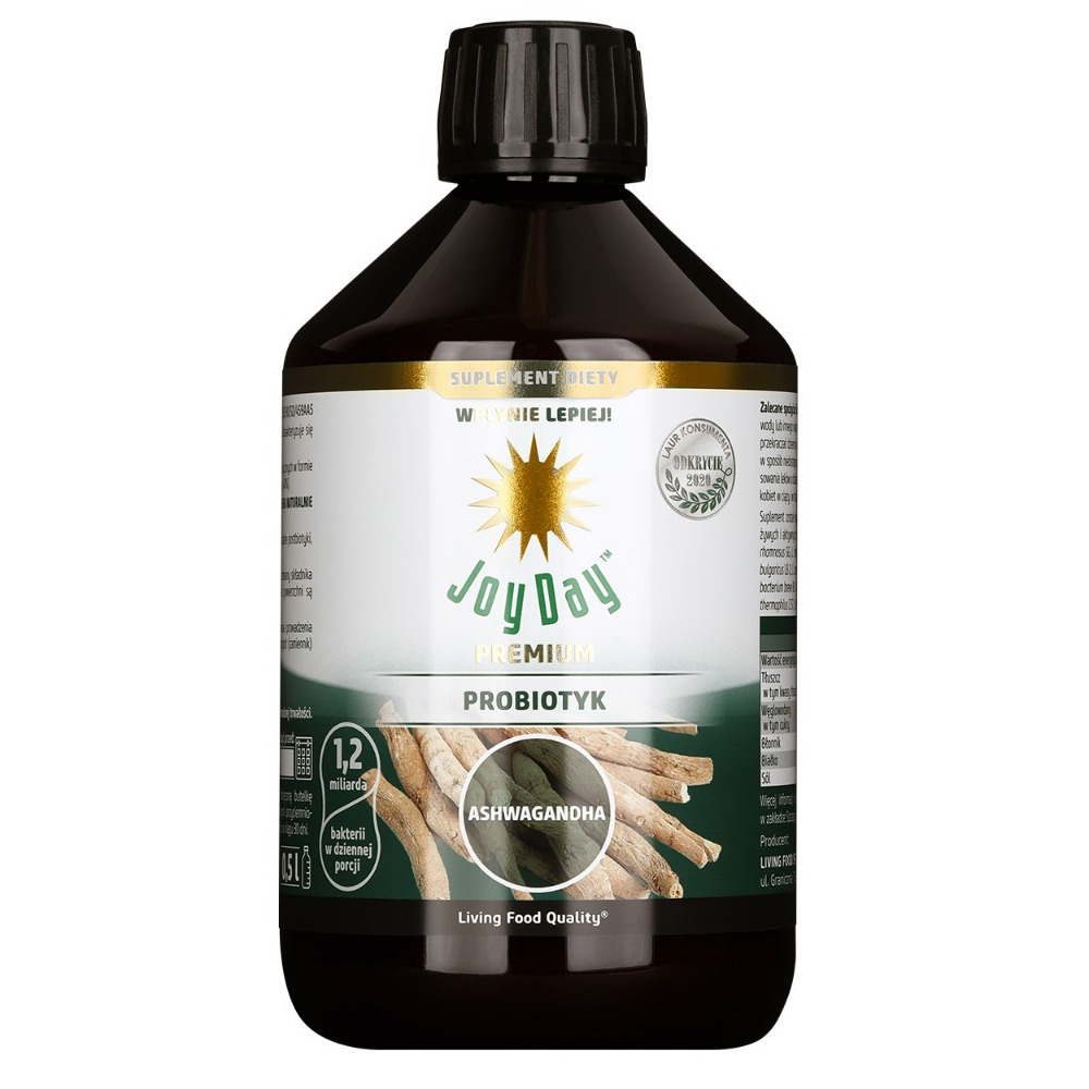 Joy Day Probiotyk Ashwagandha suplement diety, 500 ml