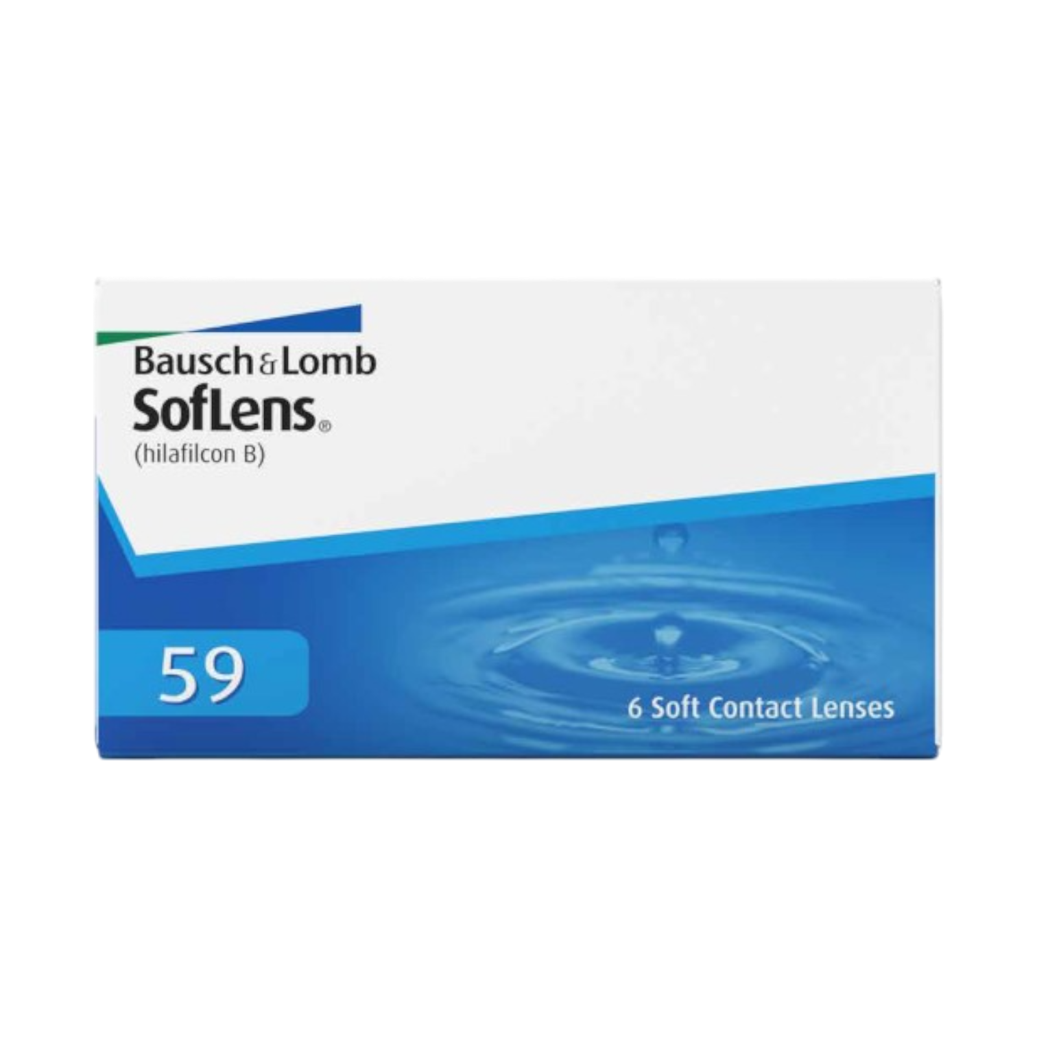 Soflens 59 miesięczne soczewki kontaktowe, moc -03.75, 6 szt./1 opak.