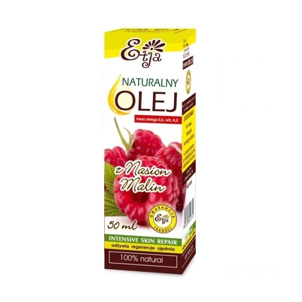 Etja naturalny olej z nasion malin, 50 ml