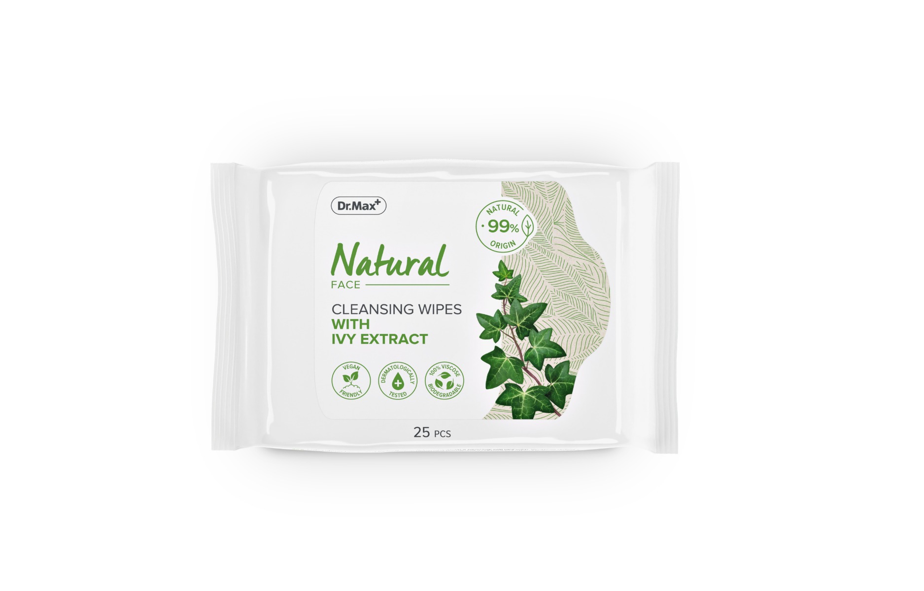 Natural Face Dr.Max chusteczki nawilżane, 25 sztuk