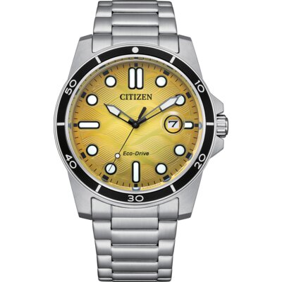 Zegarek CITIZEN Eco-Drive Marine Sporty AW1816-89X Stalowy
