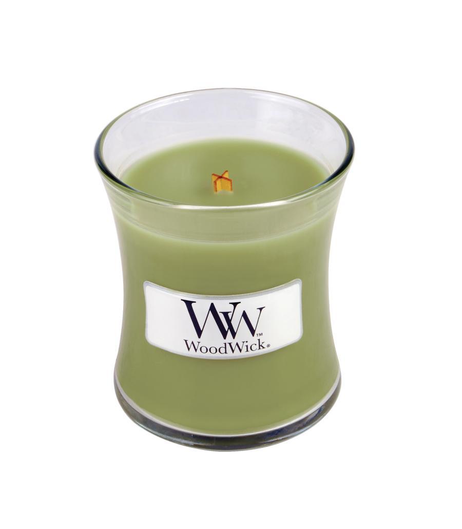 WoodWick - Świeca Mała Applewood 40h