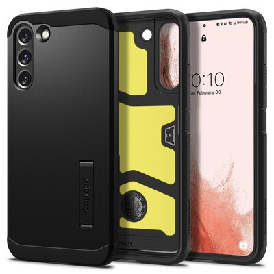 Etui SPIGEN Tough Armor do Samsung Galaxy S22 Czarny