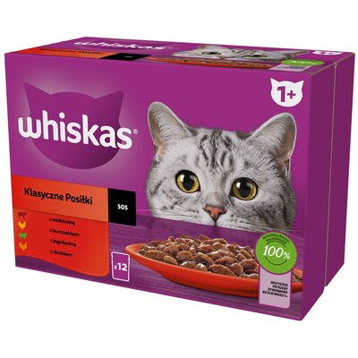 Karma dla kota WHISKAS Mix Smaków (12 x 85 g)