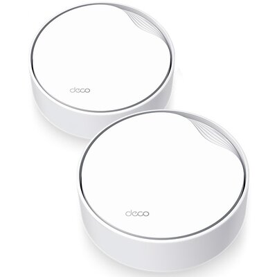 Router TP-LINK Deco X50-PoE 2.4 / 5 GHz (DualBand), Wi-Fi Mesh (2 szt.)