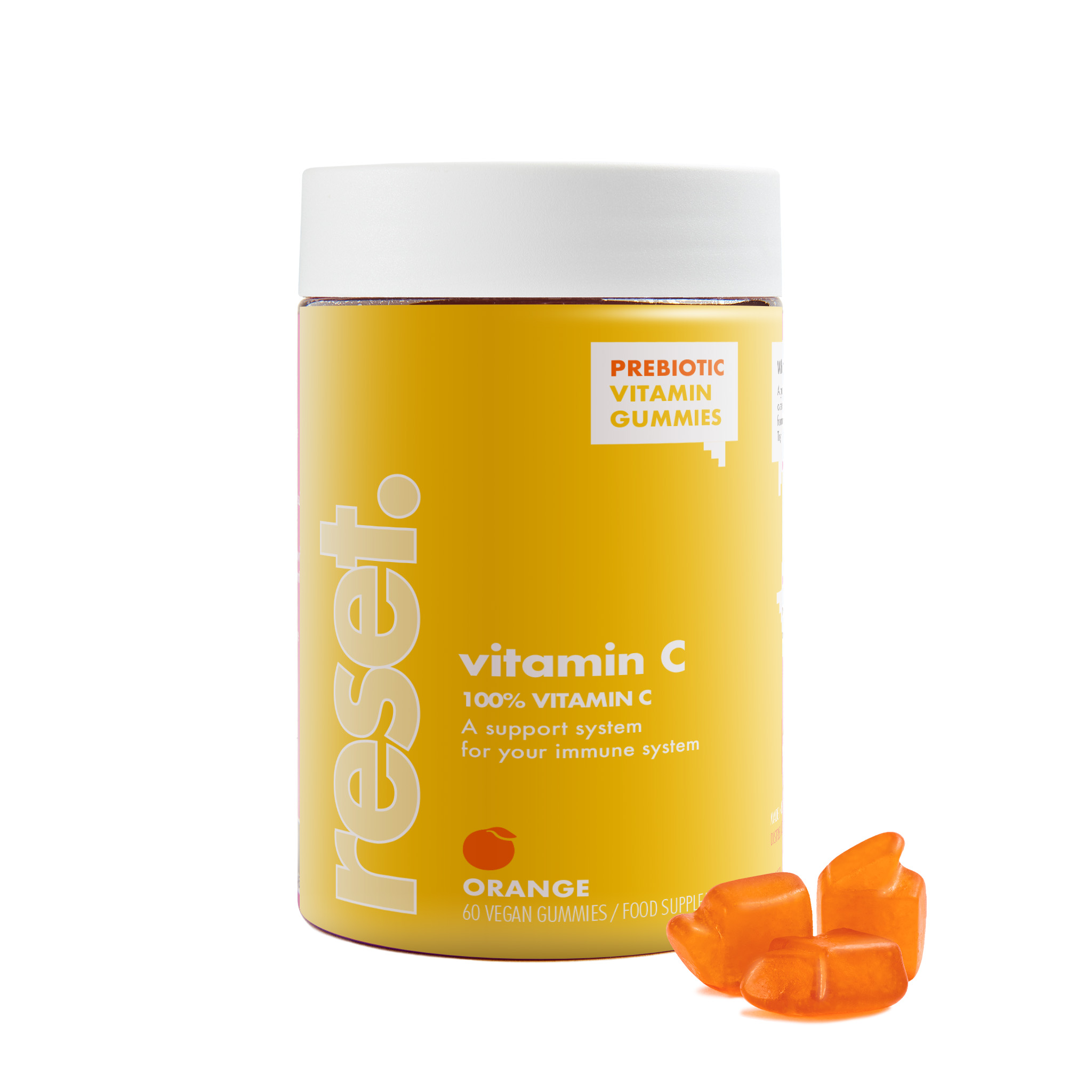 Reset. Vitamin C suplement diety witamina C, 60 szt./1 opak.