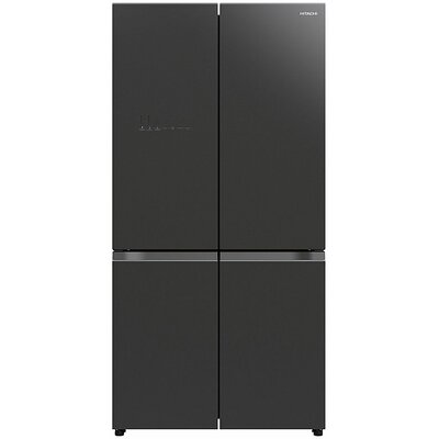 Lodówka HITACHI R-WB640VRUO GMG French Door Side by Side No frost 184cm Szare szkło Kostkarka