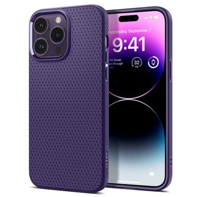 Etui SPIGEN Liquid Air do Apple iPhone 14 Pro Fioletowy