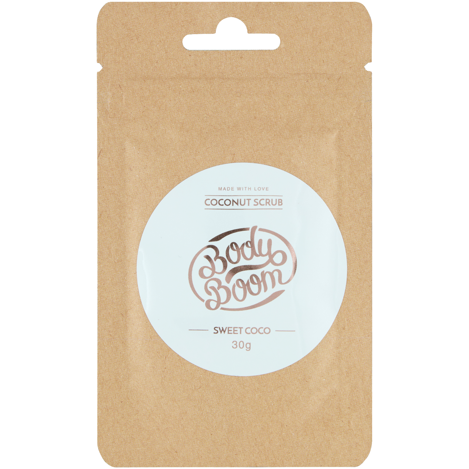 Bodyboom Sweet Coco kokosowy peeling do ciała, 30 g