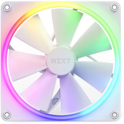 Wentylator NZXT F140 RGB PWM Biały