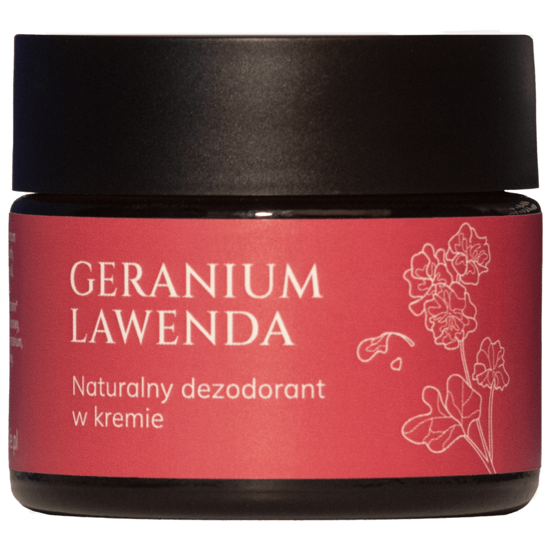 Mglife naturalny dezodorant w kremie geranium lawenda, 50 ml