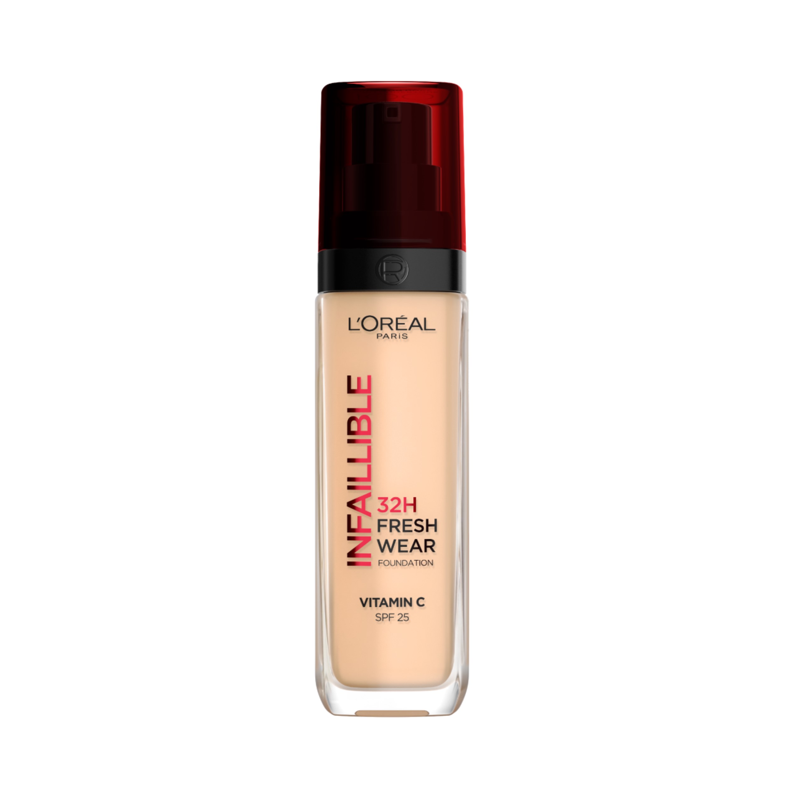 L'Oréal Paris Infaillible 32H Fresh Wear długotrwały, kryjący podkład do twarzy 100, 30 ml