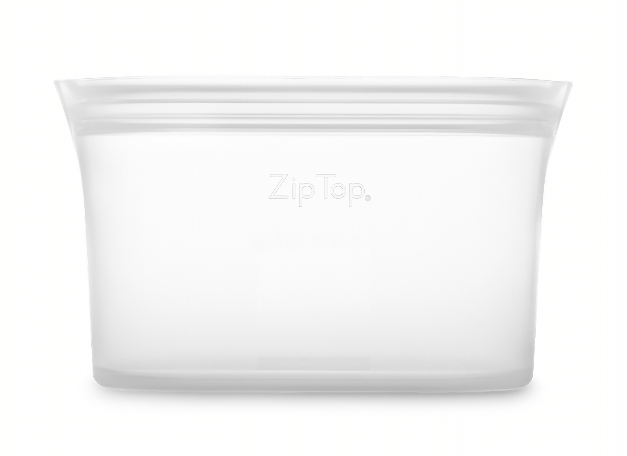 ZipTop - Pojemnik na przekąski owalny roz. S Frost