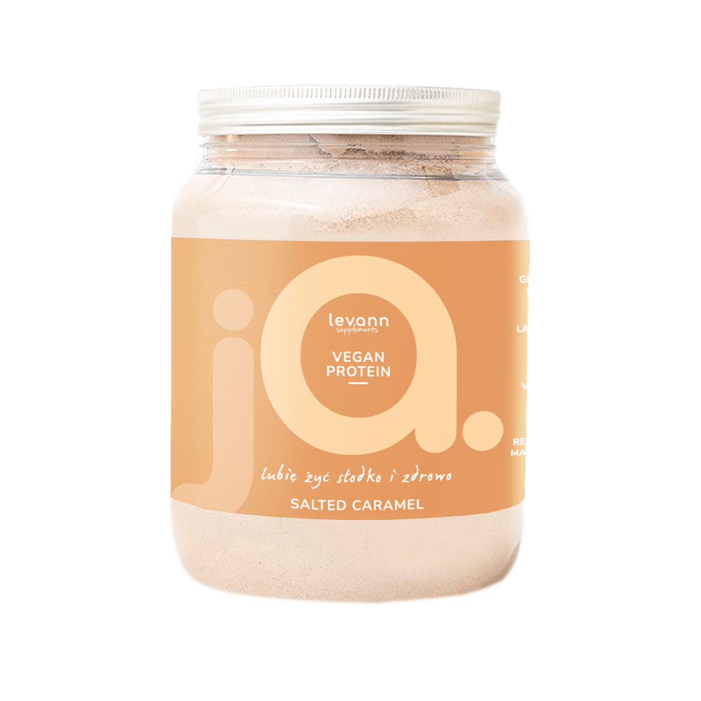 Levann Supplements Słony Karmel wegańskie białko karmelowe, 500 g
