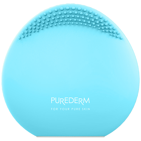 Purederm silikonowa szczoteczka soniczna do oczyszczania i masażu twarzy, 1 szt.