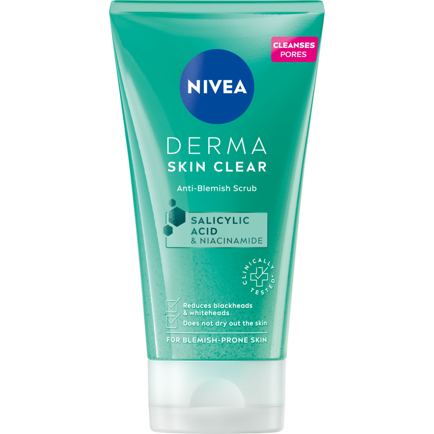 Nivea Derma Skin Clear peeling przeciw niedoskonałościom, 150 ml