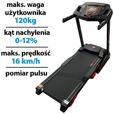 Bieżnia elektryczna ENERO FIT Platinium V200 1839W 16km/h