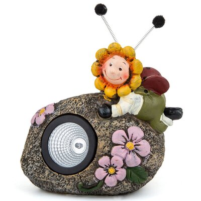 Lampa solarna SASKA GARDEN Kamień 1038681