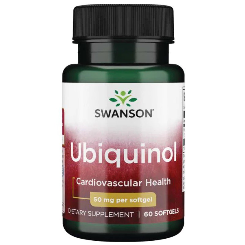 Swanson Ubiquinol 50 mg suplement diety, 60 kaps./1 opak.