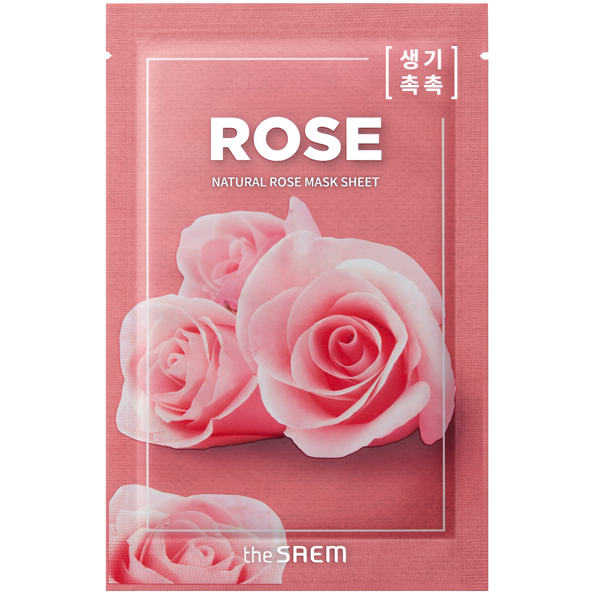 The Saem Rose maska do twarzy w płachcie, 21 ml