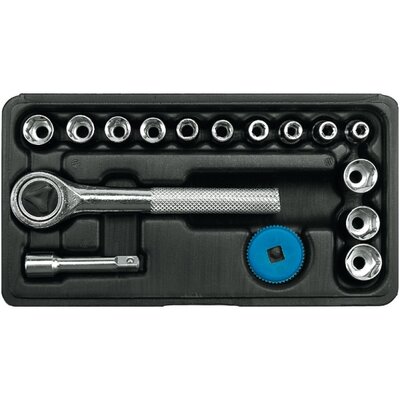 Zestaw kluczy nasadowych VOREL 58160 (16 elementów)