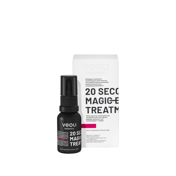 Veoli Botanica 20 Seconds Magic Eye Treatment liftingująco-naprawcze serum pod oczy i na powieki, 15 ml