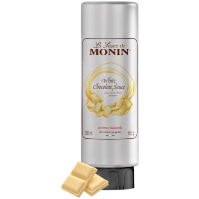 Sos do kawy MONIN Biała Czekolada 500 ml