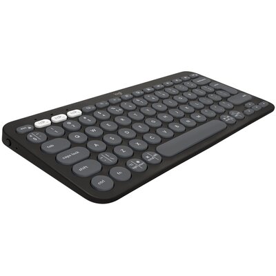 Klawiatura LOGITECH Pebble Keys 2 K380s Grafitowy