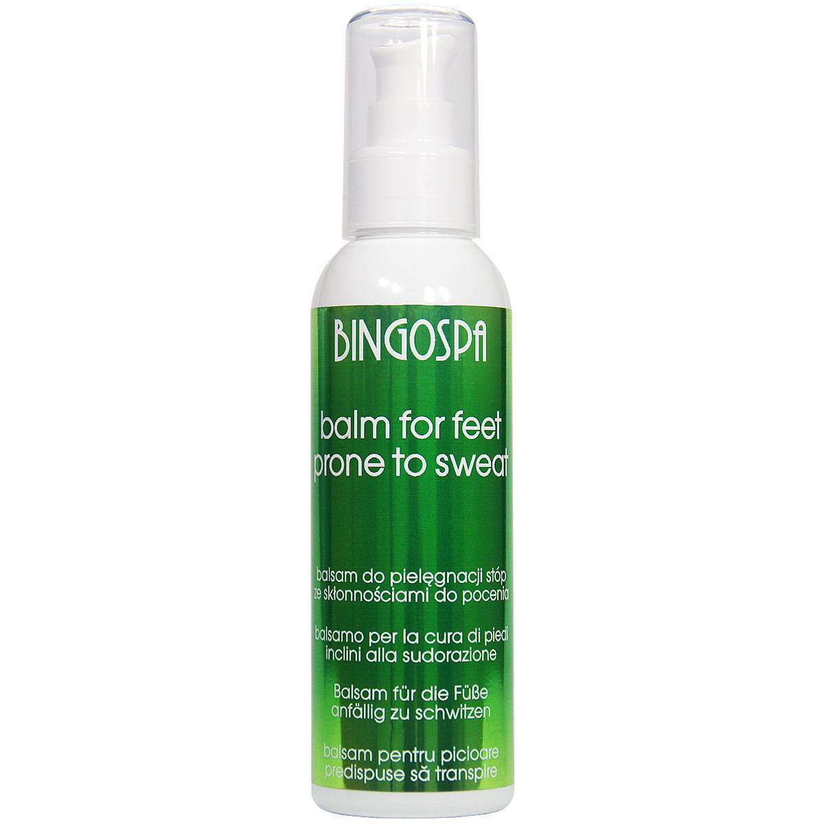 Bingospa balsam do stóp ze skłonnościami do pocenia, 135 g