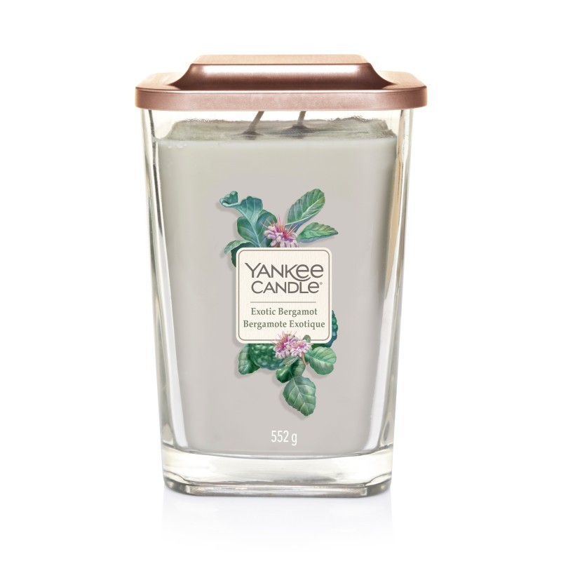 Yankee Candle  - Świeca kwadratowa duża Exotic Bergamot