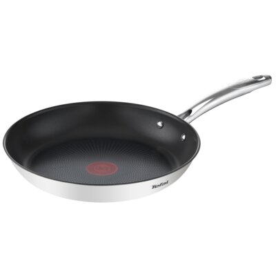 Patelnia TEFAL Duetto+ G73204 24 cm Stal nierdzewna 18/10 Indukcja Możliwość mycia w zmywarce