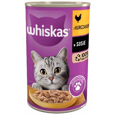 Karma dla kota WHISKAS Kurczak 400 g