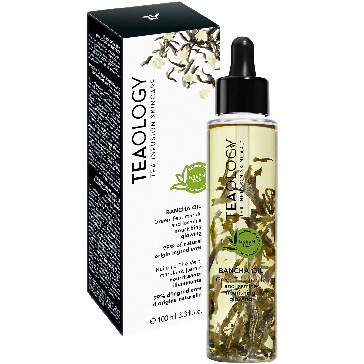 Teaology Bancha nawilżający olejek do ciała, 100 ml