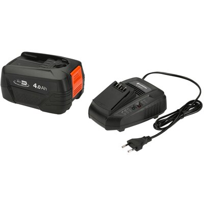 Zestaw GARDENA Ładowarka AL1830 Szybka CV + akumulator 18V 4.0Ah 14908-20