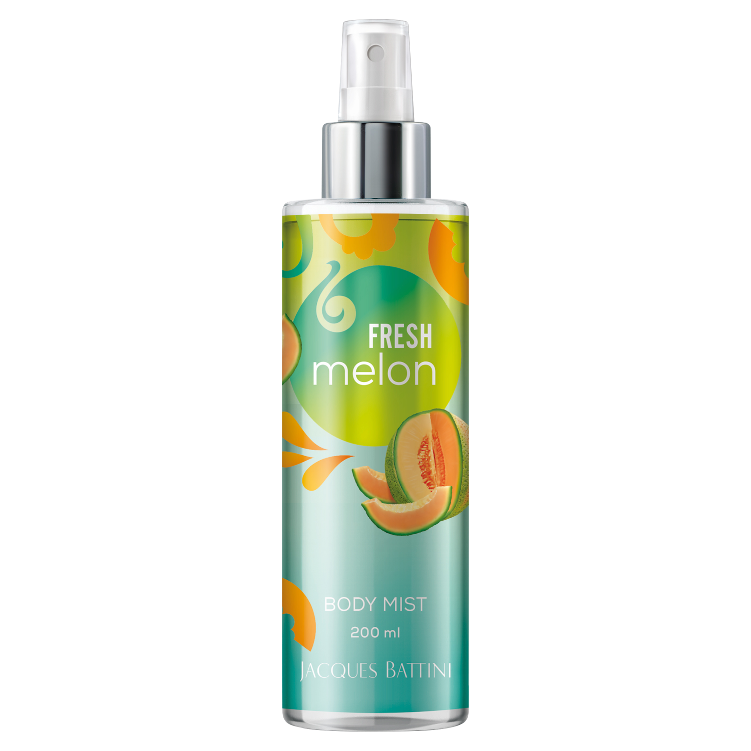 Jacques Battini Fresh Melon mgiełka zapachowa do ciała, 200 ml