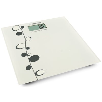 Waga łazienkowa ESPERANZA Zumba Biały