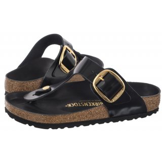 Japonki Birkenstock Gizeh Big Buckle High-Shine Black 1021467