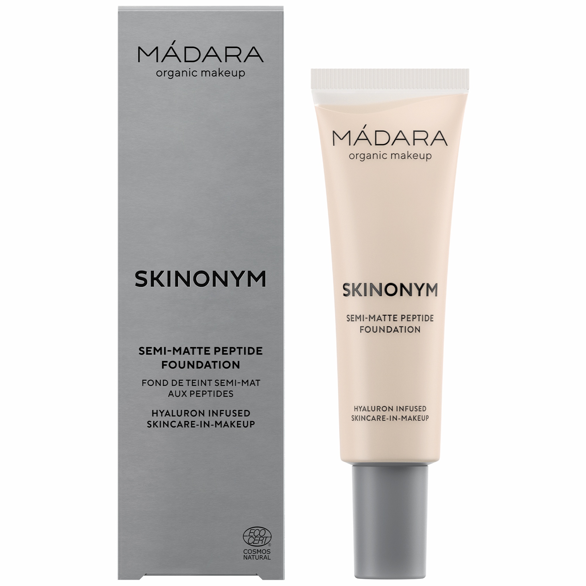 Madara Skinonym półmatowy podkład peptydowy #10, 30 ml
