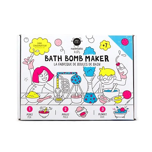 Nailmatic Kids Bath Bomb Maker zestaw do tworzenia kul kąpielowych, 1 zest.