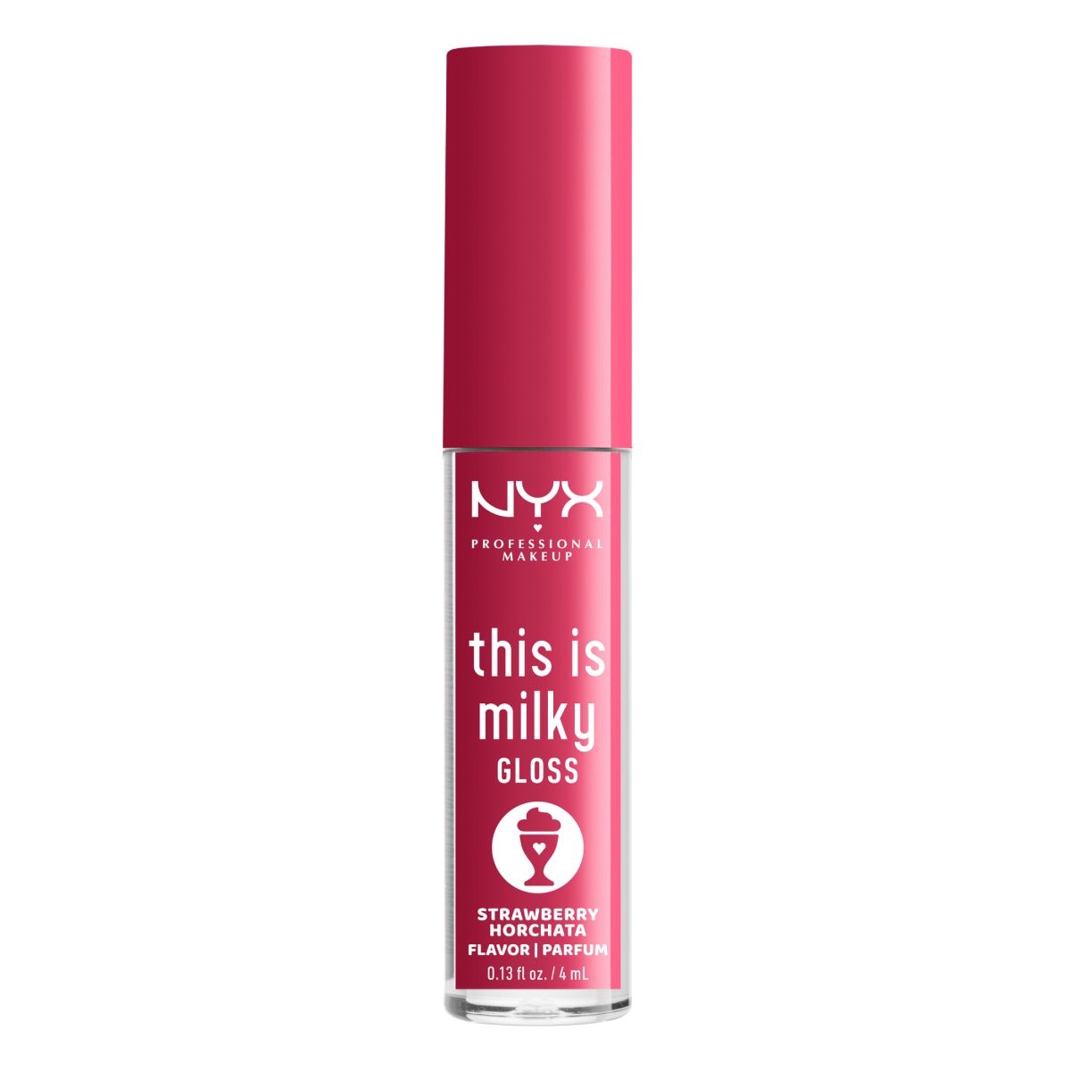 NYX Professional Makeup This Is Milky Gloss błyszczyk do ust strawberry horchata, 4 ml