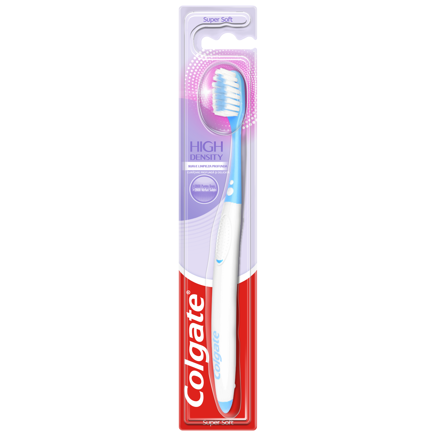 Colgate High Density szczoteczka do mycia zębów super miękka, 1 szt.