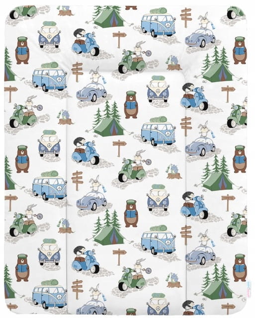 Babymam miękki przewijak na komodę łóżeczko 50x70