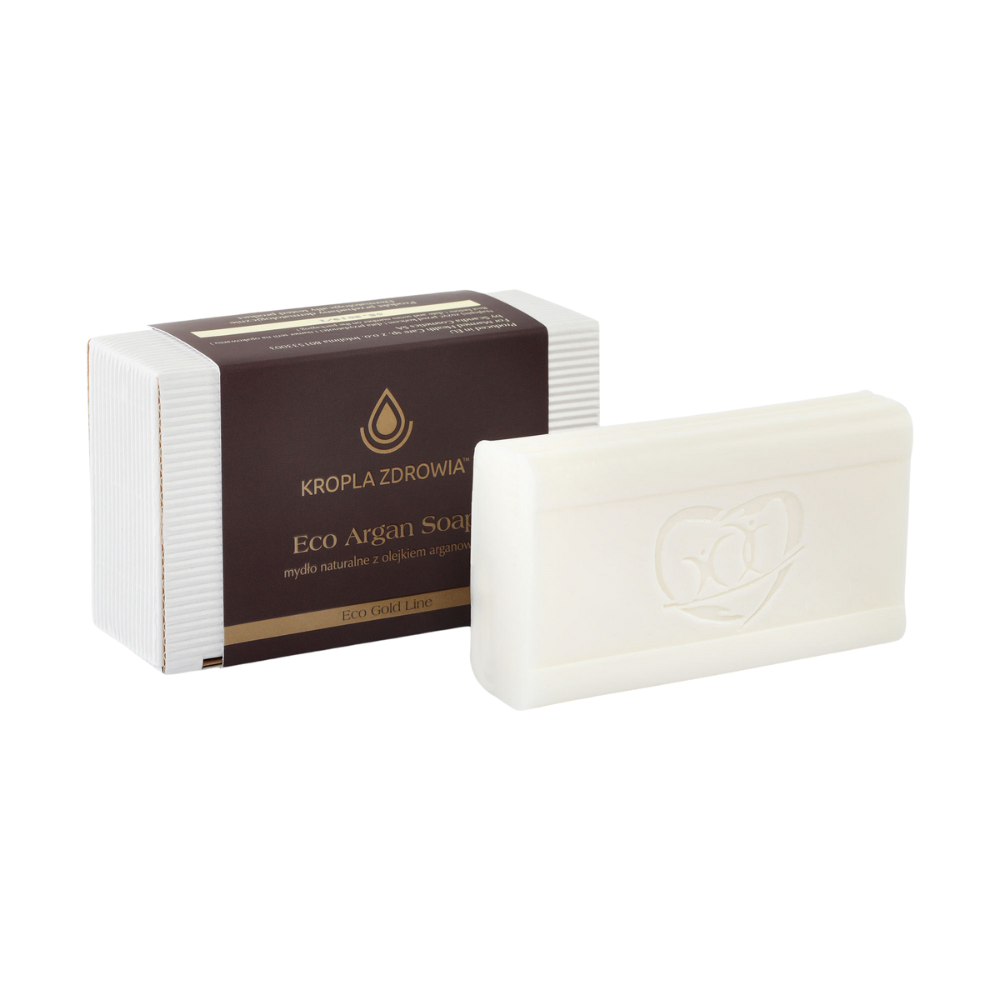 Pharmedis Kropla Zdrowia Eco Gold mydło naturalne z olejkiem arganowym, 130 g