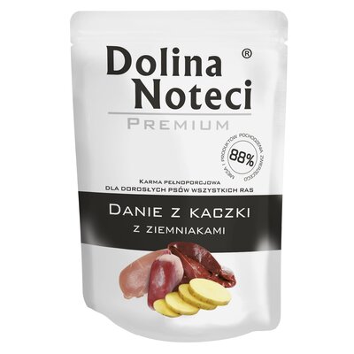 Karma dla psa DOLINA NOTECI Premium Danie z kaczki z ziemniakami 300 g