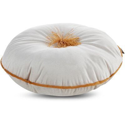 Poduszka EUROFIRANY Velvet 40 cm Kremowy