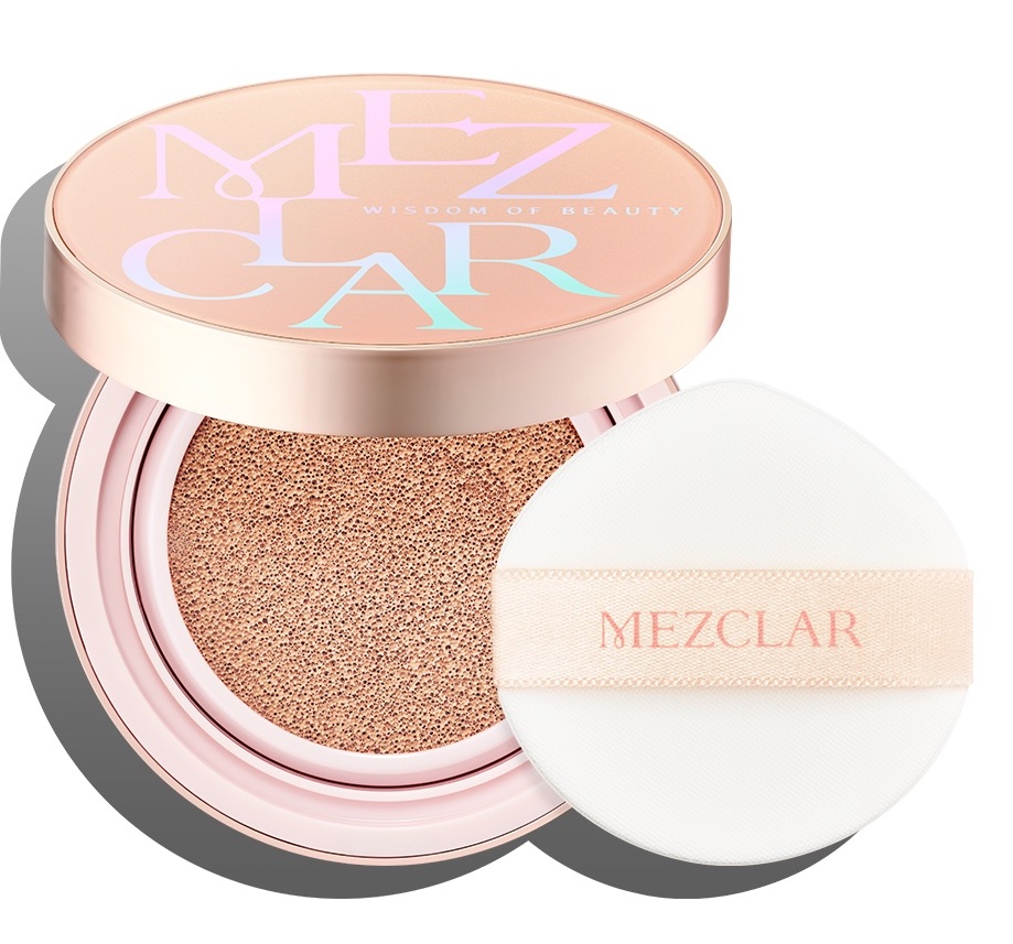 Mezclar Skin Care Air Fit Cover wielofunkcyjny podkład w formie cushion Peach nr 23, 10 g